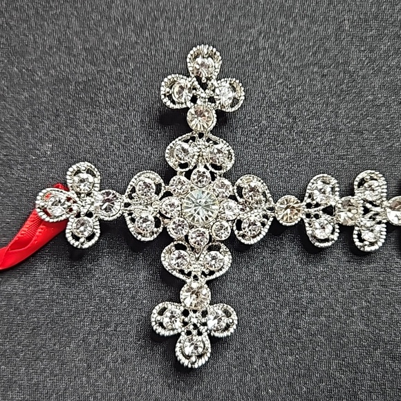 MONET JEWERLY CROSS CHRISTMAS ORNAMENT 2021 - Picture 7 of 7